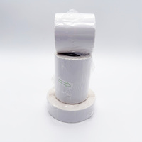 Rollo de Etiquetas Holográficas Personalizadas con Efecto Arcoíris, Impresión Térmica, Adhesivas, Plateadas, Doradas y Púrpuras, para Códigos de Barras y Embalaje