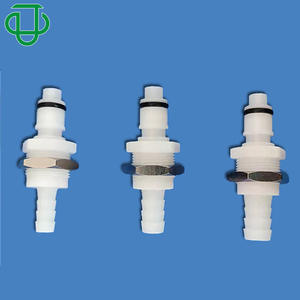 Plaque à filetage externe en plastique POM de la série JU Superior AP avec panneau de coupure de vanne à connexion rapide pour vannes de régulation - Product Image 3