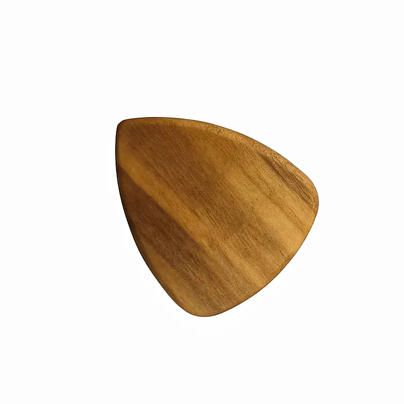 डार्क सैंपल समर्थन प्राकृतिक लकड़ी गिटार पिक्स कस्टम लोगो और आकार का समर्थन करता है