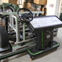Banco de entrenamiento para sistema de dirección asistida eléctrica (EPS) metálico de 12V CC para vehículos eléctricos puros