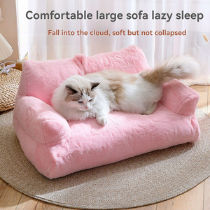 Lit orthopédique lavable pour animaux de compagnie XXL canapé en peluche géant <span class=keywords><strong>tapis</strong></span> en polaire de coton PP écologique pour grand <span class=keywords><strong>chien</strong></span> chat - Product Image 4