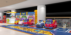Haojile Indoor Winkelcentrum Kinderen Simulatie Rijschool Park Verkeer Stad Stad Amusement Apparatuur - Product Image 6