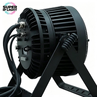 Projecteur LED Par étanche 54x3W RGBW 4-en-1 IP65 sans ventilateur silencieux DMX512 pour éclairage de scène extérieur, discothèque et spectacle