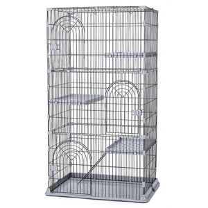 Üretici Evcil Hayvanlar Yeni Tasarım Nefes Alabilen Demir Köpek Kafesi Evcil Hayvan Taşıyıcısı - Product Image 5
