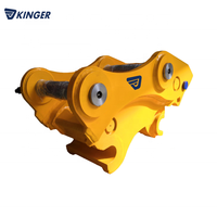 KINGER Vente Chaude Usine Connecteur Robuste à Accouplement Rapide Hydraulique Mécanique pour Excavatrice – Changement Sécurisé et Efficace