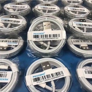 <span class=keywords><strong>Foxconn</strong></span> สายชาร์จ USB ยาว1เมตร2A USB สายชาร์จโทรศัพท์มือถือสำหรับ iPhone 14 13 12 11 PRO MAX x 8 7 6 - Product Image 1