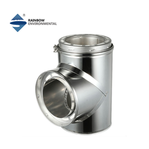 Kit de <span class=keywords><strong>cheminée</strong></span> arc-en-ciel de 6 pouces en acier inoxydable à <span class=keywords><strong>double</strong></span> <span class=keywords><strong>paroi</strong></span> isolée, complet pour poêle à bois, garantie de 5 ans - Product Image 4