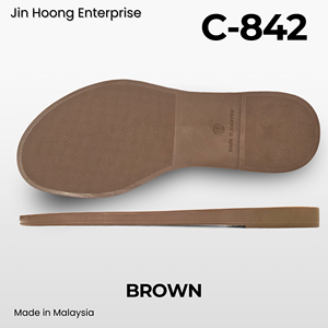 Jin Hoong Women's Lightweight Durable Anti-Slip PVC C-842 Black Outsole <b>Water</b>-Resistant Slippers - Product Image 4