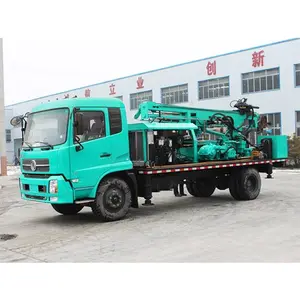 Factory Price Water Well Drilling Rig HFC400 200m 300m 400 Meters Depth Truck Mounted Water Well Drilling Rigs Factory Direct Price For Sale
