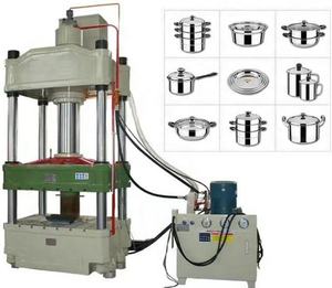 Presse hydraulique à simple <span class=keywords><strong>action</strong></span> YW27 pour étirement du métal <span class=keywords><strong>ustensiles</strong></span> <span class=keywords><strong>de</strong></span> <span class=keywords><strong>cuisine</strong></span> en acier inoxydable et ligne <span class=keywords><strong>de</strong></span> production <span class=keywords><strong>de</strong></span> charrette à bras - Product Image 1