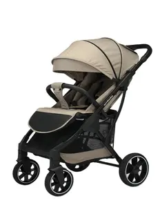 Bán buôn gấp coches Para bebes pram Xe đẩy 3 trong 1 với xe Ghế pram cho trẻ sơ sinh sang trọng bé đi xe đẩy