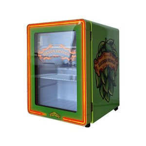 21L tùy chỉnh Led Logo lạnh uống hiển thị tủ lạnh cơ khí nhiệt kính cửa thanh mát bàn làm mát nhỏ mát - Product Image 5