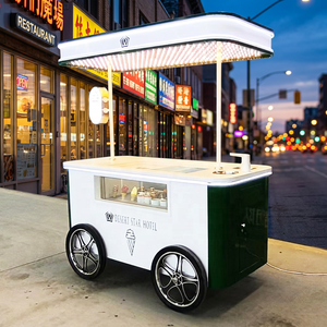 Popular Street Mini <b>Food</b> Truck Fast <b>Food</b> <b>Van</b> Hot Dog Coffee <b>Food</b> Trailer - Product Image 1