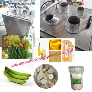 Machine de traitement de la farine, g, pour la fabrication de farine de banane