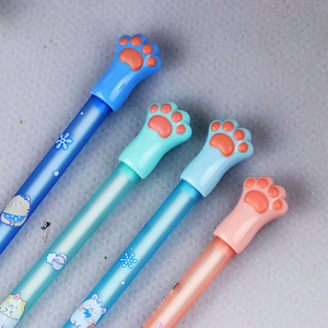 Lápiz Mecánico de Plástico con Diseño de Pata de Gato Kawaii para Niños, Venta al Por Mayor, <span class=keywords><strong>0.7</strong></span> mm - Product Image 5