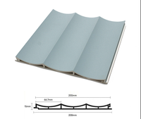 Venta Directa de Fábrica, Paneles de Pared Interiores Acordonados con Revestimiento de PVC y WPC Impermeables para Espacios de Entretenimiento