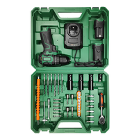 Perceuse sans fil à moteur sans balais, ensemble d'outils électriques 16v, perceuses électriques