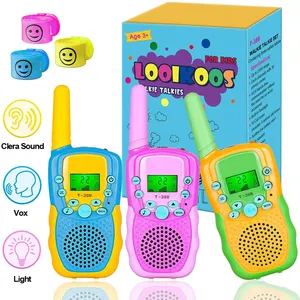 walkie talkie niños niñas Suppliers-Ventas al por mayor 0,5 W 22CH niños niño niña regalo LCD Display 2 Radio T-388 Mini Walkie Talkie