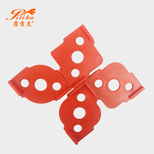 4 Piezas R5 R40, Herramientas de Carpintería para Esquinas Curvas, Fresado Circular, Plantillas de Radio ABS para Esquinas Redondeadas - Product Image 1