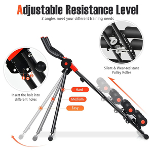 Equipo de Ejercicio Abdominal, Entrenador de Abdominales para Gimnasio en Casa, Entrenamiento de Fuerza - Product Image 4