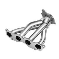 Collecteur d'échappement en acier inoxydable poli, soudé TIG, à montage direct pour Honda Civic SI 06-09
