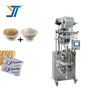 Full-Automatic 5g Double sachet Instant Noodles Seasoning Sugar Salt Granule Packing Machine