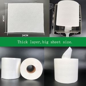 1-lagiges Papier tuch Premium Super Soft Einweg-Handels papier White Virgin Paper Center Pull <span class=keywords><strong>Hand</strong></span> Papier handtücher Maxi Roll <span class=keywords><strong>Tissue</strong></span> - Product Image 2