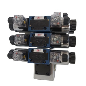 Bloc de distribution hydraulique DN10 neuf avec soupape de décharge et solénoïde hydraulique - Product Image 2