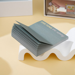 Notas adesivas 3x3 Mensagem nota gradiente papel Notepad auto-adesivo Adesivo decorativo Material escolar personalizável