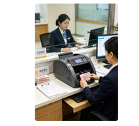 Machine de comptage de billets H-1100T, UV IR MG, compteur de billets multi-devises, CE RoHS, équipement de comptage de monnaie pour bureau et banque