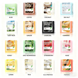 Jabón Negro de Carbón Activado de Bambú para Limpieza Facial y Corporal, 100g, Marca Blanca - Product Image 1