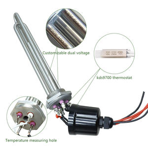 Résistance électrique industrielle à immersion Dc 48v 1000w chauffe-eau solaires avec <span class=keywords><strong>thermostat</strong></span> - Product Image 2