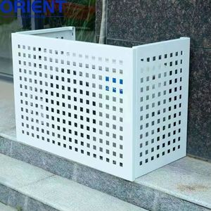 Matériaux de construction décoratifs, découpe laser murale, couverture de climatisation en aluminium pour extérieur - Product Image 3