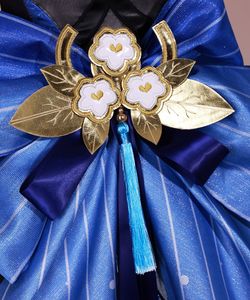 Disfraz de <span class=keywords><strong>Cosplay</strong></span> de <span class=keywords><strong>Ganyu</strong></span> con Nuevo Atuendo de Genshin Impact, Disfraz de <span class=keywords><strong>Cosplay</strong></span> de Twilight Blossom Gan Yu, Conjunto Completo de Uniforme de <span class=keywords><strong>Cosplay</strong></span> - Product Image 6