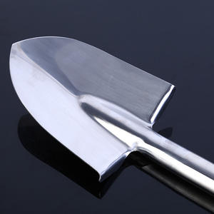 Pala de Jardín de Acero Inoxidable de Doble Hoja, Herramienta Agrícola para Jardinería con Hoja Metálica y Acabado de Acero Inoxidable - Product Image 2