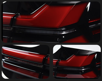 Pour BMW X6 E71, mise à niveau vers le style G06 LCI, feux arrière dynamiques à clignotants, ensemble de feux arrière.