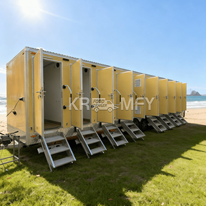 Baño Portátil, Sanitario Público, Remolque de Baño Móvil de Lujo Compatible con ADA, Baño Público VIP - Product Image 4