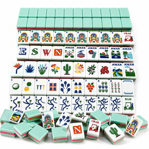 Juego de Mahjong Americano Country Club Golf, 31.5x23x16mm, Fichas Acrílicas de 4 Capas, 160 Piezas, 8 Jokers, Disponible <span class=keywords><strong>en</strong></span> Stock, Envío Rápido - Product Image 5