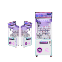Игровой автомат-кран KEKU Custom Mini Super Claw Crane Machine для парков развлечений, с разноцветными конфетами и игрушками, высококачественный автомат для ловли кукол и плюшевых мишек