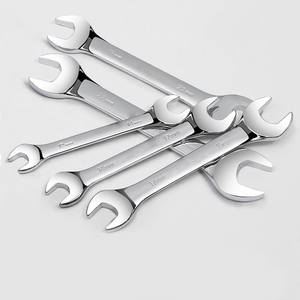 Jeu d'outils multifonctionnels en acier au carbone OEM pour réparation, clé à mâchoires universelle double face à extrémité ouverte - Product Image 1