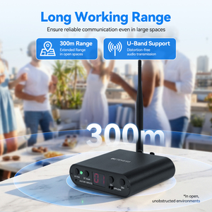 Équipement de disco silencieux sans fil 6 canaux BT avec amplification des basses, batterie 2000 mAh, portée 300 m pour mariages, festivals, fêtes sur la plage, événements scolaires, danse et fitness - Product Image 4