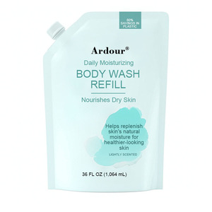 Gel Douche Moussant Menthe Fraîche Marque Blanche en Mousse Fouettée Personnalisée pour le Corps - Product Image 6