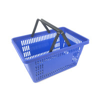 Panier en plastique léger avec poignées, 420*290*220mm, empilable, caisse en PP à vendre