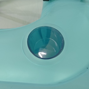 Île flottante gonflable pour 5 à 10 personnes, <span class=keywords><strong>radeau</strong></span> flottant en PVC robuste pour lac, piscine, <span class=keywords><strong>plage</strong></span>, fête - Product Image 5