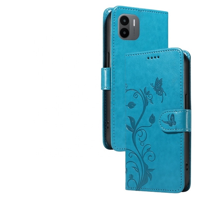 Custom Logo PU Mobile Phone Bags for Redmi Note 13/12/11/10/8/13C/12C Wallet Function Shockproof UV Painting Card Holder