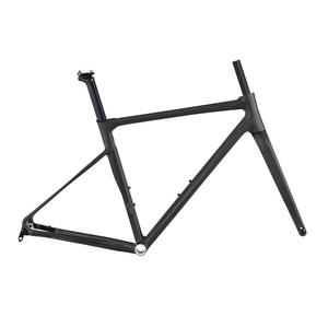Zhuote C6 <span class=keywords><strong>cadre</strong></span> de <span class=keywords><strong>vélo</strong></span> complet confortable <span class=keywords><strong>cadre</strong></span> de <span class=keywords><strong>vélo</strong></span> de <span class=keywords><strong>route</strong></span> en alliage d'aluminium avec frein à disque à travers l'essieu fourche en Fiber de <span class=keywords><strong>carbone</strong></span> - Product Image 1