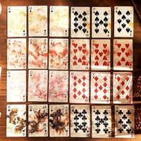 Cartes à Jouer Rectangulaires Personnalisables Motif Carpe Chinoise Ancienne Style Auspicieux Matériau Papier Emballage Boîte Guangzhou