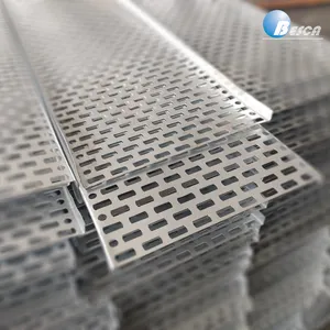 Electrical Steel Pre Galvanized Heavy Duty Perforated Cable Tray Factory