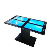 Kiosque interactif numérique 4K de 50 pouces avec table intelligente Enquête Écran tactile LCD intérieur Affichage infrarouge Prix du fabricant