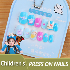 <span class=keywords><strong>Uñas</strong></span> <span class=keywords><strong>Postizas</strong></span> <span class=keywords><strong>para</strong></span> <span class=keywords><strong>Niñas</strong></span> <span class=keywords><strong>de</strong></span> Buena Calidad con Pegamento Adhesivo, Diseño <span class=keywords><strong>de</strong></span> Dibujos Animados, Bonitas, Pre-encoladas, Set <span class=keywords><strong>de</strong></span> <span class=keywords><strong>Uñas</strong></span> <span class=keywords><strong>Postizas</strong></span> <span class=keywords><strong>para</strong></span> Decoración <span class=keywords><strong>de</strong></span> <span class=keywords><strong>Uñas</strong></span> - Product Image 6